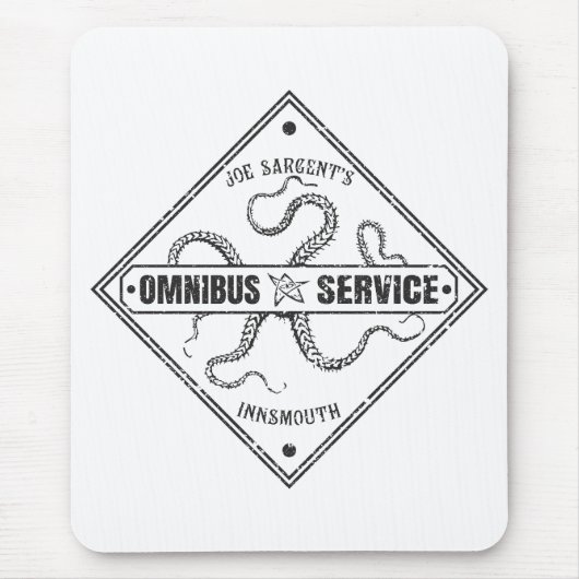 Innsmouth Bus Service Joe Sargent Muismat (Voorkant)