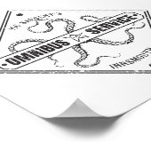 Innsmouth Bus Service Joe Sargent Poster (Hoek)