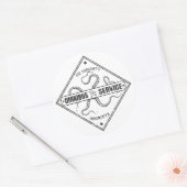 Innsmouth Bus Service Joe Sargent Ronde Sticker (Envelop)