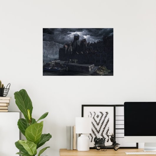 Innsmouth Harbour Poster (Thuiskantoor)