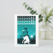 Innsmouth Reizen Poster Briefkaart (Staand voorkant)
