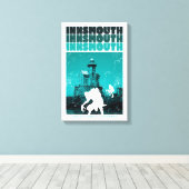 Innsmouth Reizen Poster Canvas Afdruk (Insitu (Houten vloer))