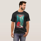 Innsmouth Reizen Poster T-shirt (Voorkant volledig)