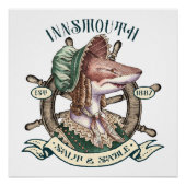 Innsmouth Salt & Sable - Shark Lady Perfect Poster (Voorkant)
