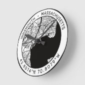 Innsmouth Stadsplattegrond Lovecraft Ronde Klok (Hoek)