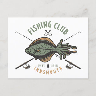 Innsmouth Vist Club Lovecraft Briefkaart