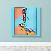 Innuendo Paste Canvas Afdruk (Insitu (Houten vloer))