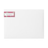 Innuendo Roze adreslabel (Voorkant)