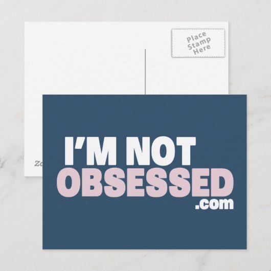 INO .com Pink/White Briefkaart (Voorkant / Achterkant)