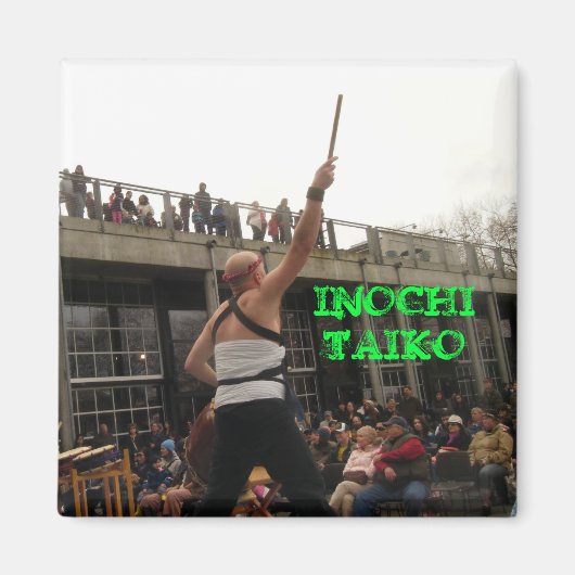 Inochi Taiko Magneet (Voorkant)