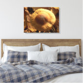 Inocybe napipes Mushroom Canvas Print (Insitu (Slaapkamer))