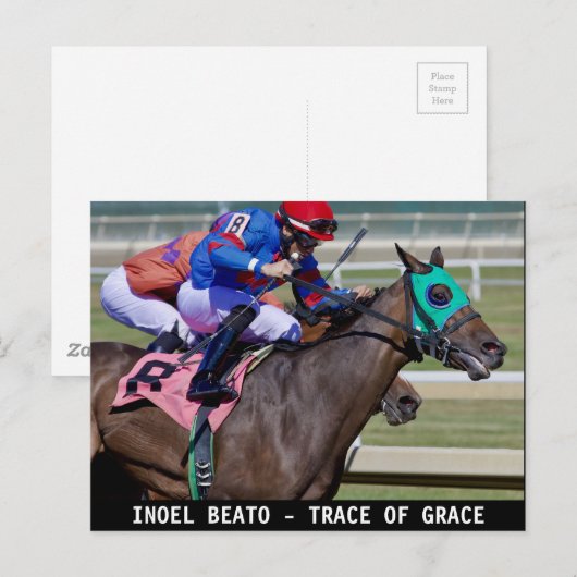 Inoel Beato - Trace of Grace Briefkaart (Voorkant / Achterkant)