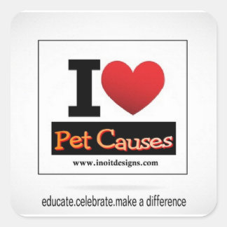 Inoit Design Vierkante Sticker