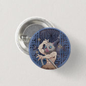 Inosuke Hashibira Ronde Button 3,2 Cm (Voorkant /achterkant)