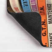 Inotrope geneesmiddellabel Mousepad Muismat (Hoek)