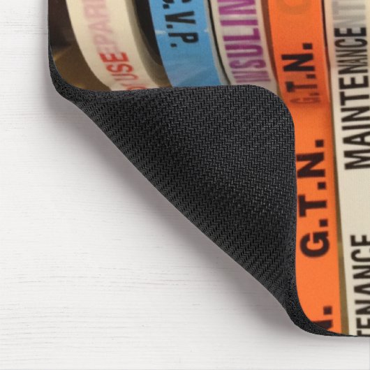 Inotrope geneesmiddellabel Mousepad Muismat (Hoek)