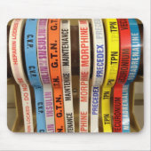 Inotrope geneesmiddellabel Mousepad Muismat (Voorkant)