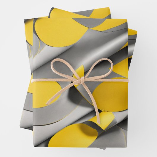 inpakken. inpakpapier vel (In situ)