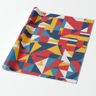 inpakken papierpatroon vet grafische stijl pop kun cadeaupapier