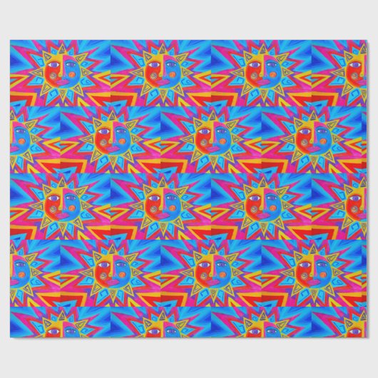 Inpakpapier - 002 SUN (Vlak)