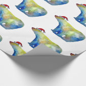 Inpakpapier, 30 in x 6 ft Beer Santa Cadeaupapier (Hoek)