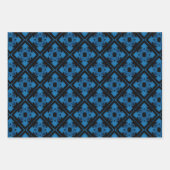 INPAKPAPIER - 3 TINTEN BLAUW (Voorkant)