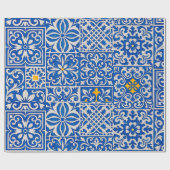 Inpakpapier Azulejo ( (Vlak)