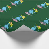 Inpakpapier - Blauw(Tweet) RFPMDesigns ©️2024 (Hoek)