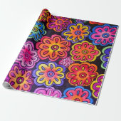 Inpakpapier - Bloemen 01 (Uitgerold)