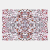 Inpakpapier: Collaged Cherry Blossom Design Inpakpapier Vel (Voorkant 2)