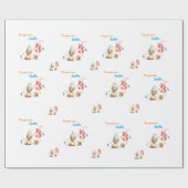 Inpakpapier Cute Chick Cake (Vlak)