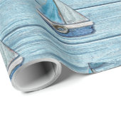 Inpakpapier Driftwood Beach jacht ontwerp (Rol Hoek)