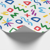 Inpakpapier - Educatief Kinderen Inpakpapier (Hoek)