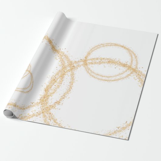 Inpakpapier Goud | Luxe bruiloften (Uitgerold)