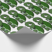 Inpakpapier - Grappige Schildpad (Hoek)