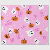 Inpakpapier Griezelige Halloween (Vlak)