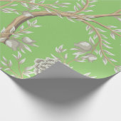 Inpakpapier Groen Toile (Hoek)