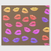 inpakpapier haar lippen (Vlak)