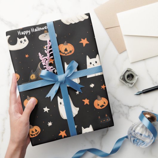 Inpakpapier (Halloween) (Geschenken)