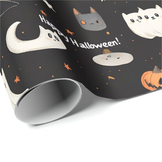 Inpakpapier (Halloween) (Rol Hoek)
