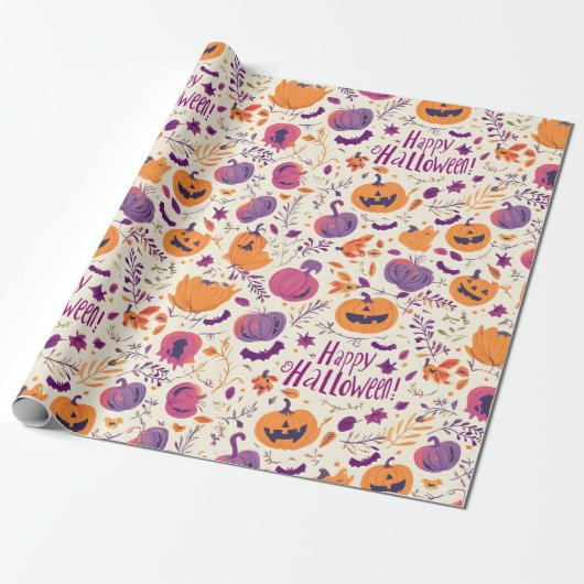 Inpakpapier (Halloween) (Uitgerold)