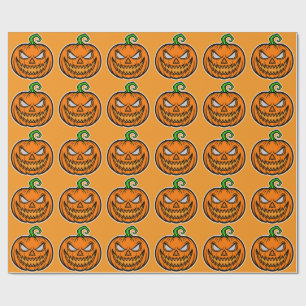 Inpakpapier Halloween-feest