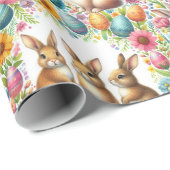 inpakpapier Happy Easter Gifts (Rol Hoek)