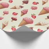 Inpakpapier_icecream Cadeaupapier (Hoek)