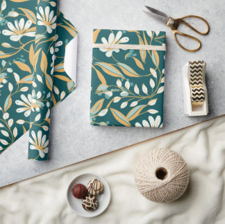 Inpakpapier in Arts and Crafts stijl