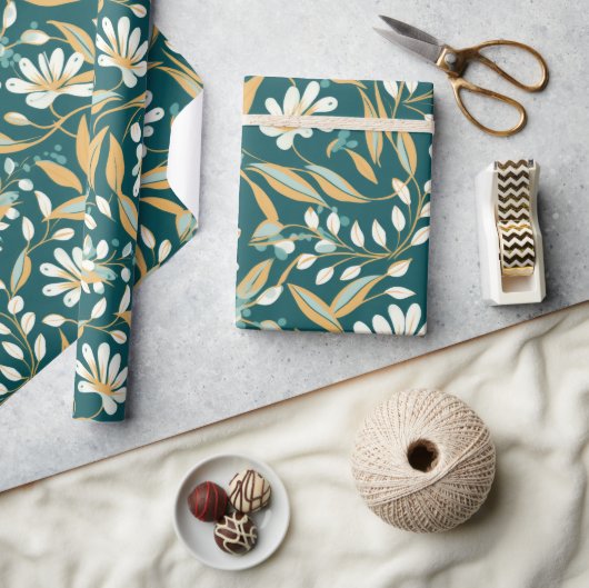 Inpakpapier in Arts and Crafts stijl (Crafts)