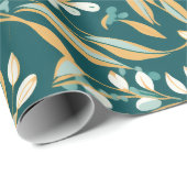 Inpakpapier in Arts and Crafts stijl (Rol Hoek)