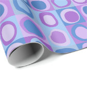 inpakpapier in herhalend abstract patroon (Rol Hoek)