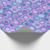 inpakpapier in herhalend abstract patroon (Hoek)