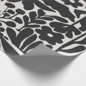 inpakpapier in zwart-wit (Hoek)